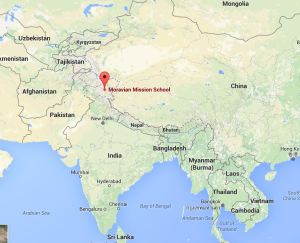 Map - Moravian Mission School Ladakh